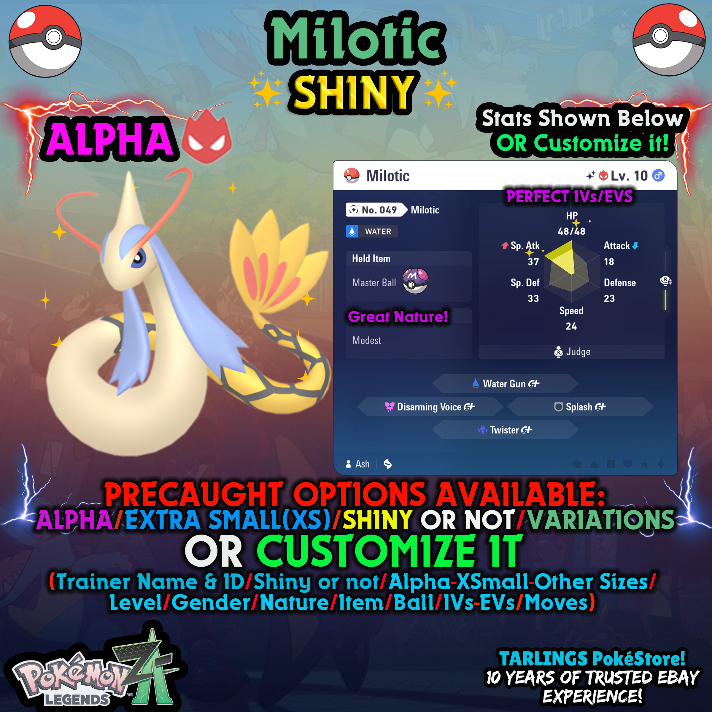 Shiny Link Code Za Pokemon Legends ZA 🐉 ALPHA - LOW LEVELS - SHINY/DLC ADDED IVs/CUSTOMS ...